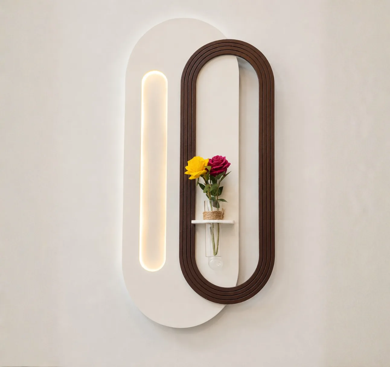 The Ember Arch curated LED wall art