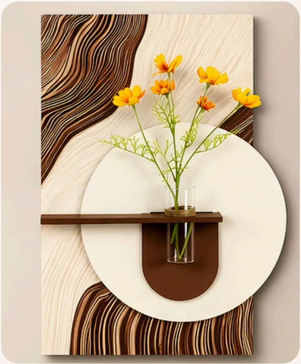 The Nacha Bloom curated LED wall art